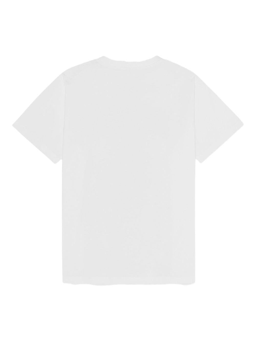 White Relaxed Jersey Bunny T-shirt T4273 151 BRIGHT WHITE GANNI 