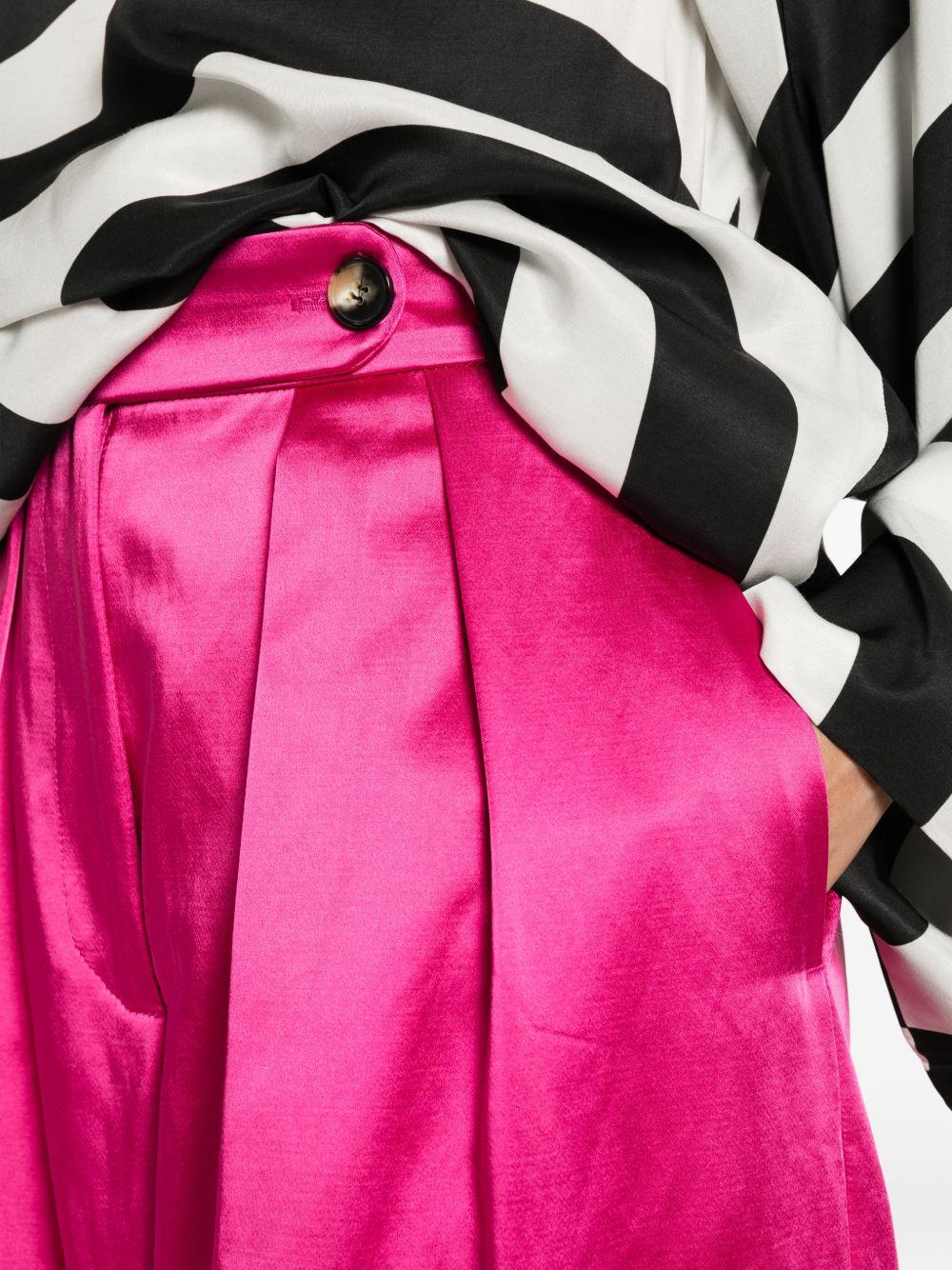 Wide pleated pants PAMPLONA3304 30 FUCHSIA DRIES VAN NOTEN 