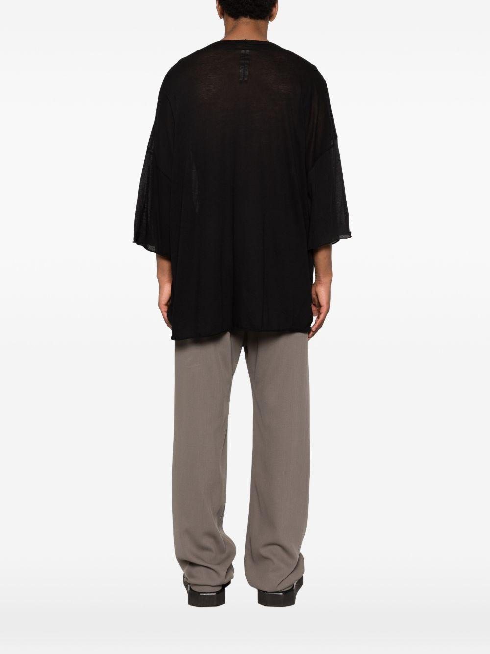 V Tommy T RR01F2279UC 09 BLACK RICK OWENS 