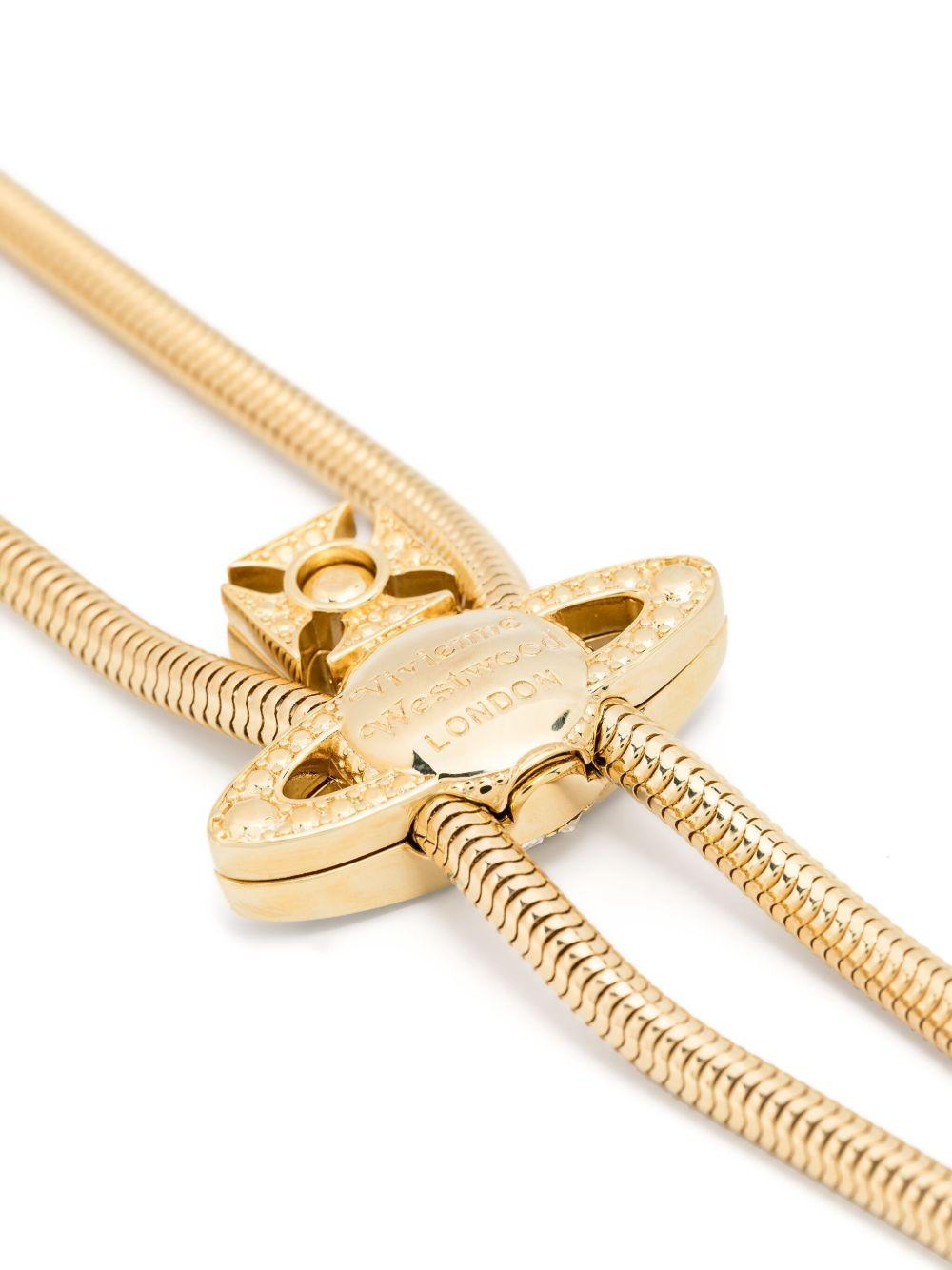  6301012Q02R377SM R377 GOLD WHITE VIVIENNE WESTWOOD 