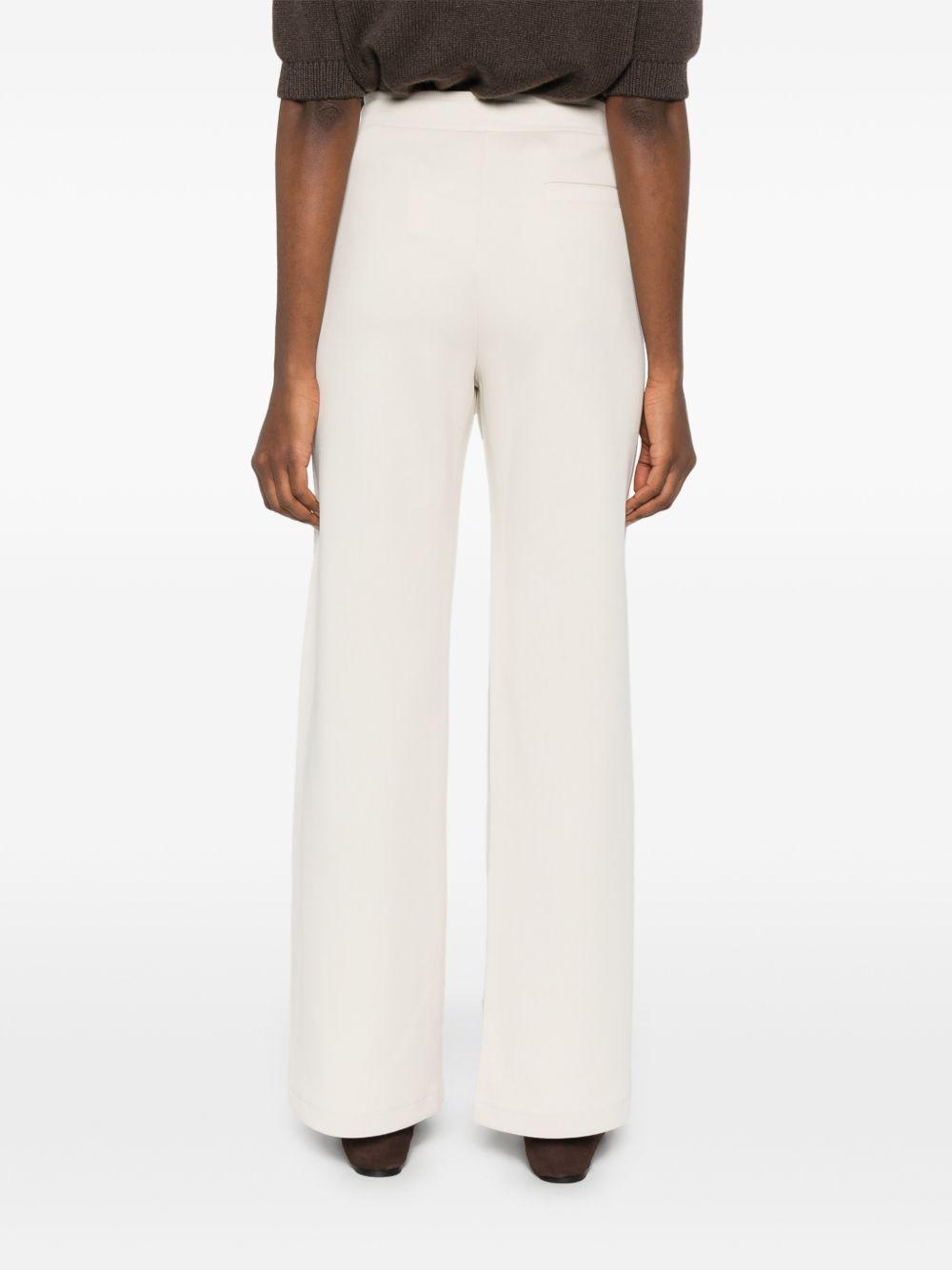 Pantaloni In Jersey Double SMMBALI 001 ECRU S MAX MARA 