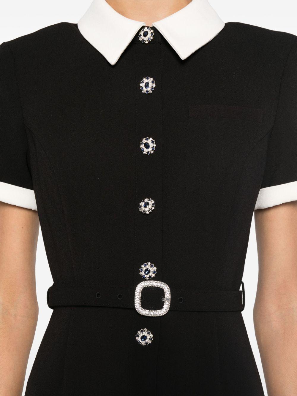  AW24007SB BLACK SELF-PORTRAIT 