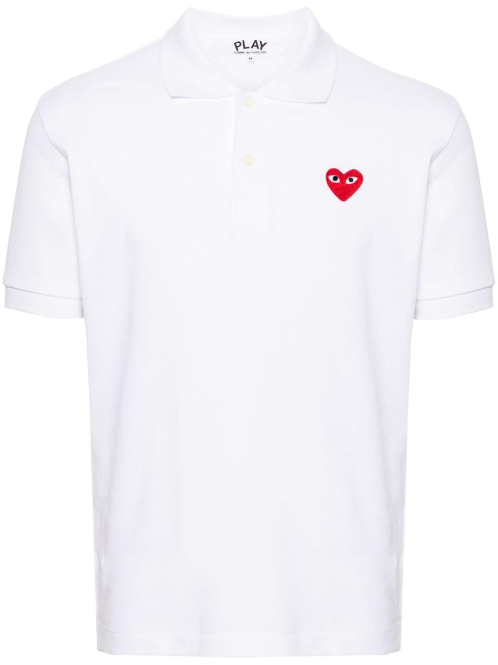  P1T006 WHITE COMME DES GARCONS PLAY 