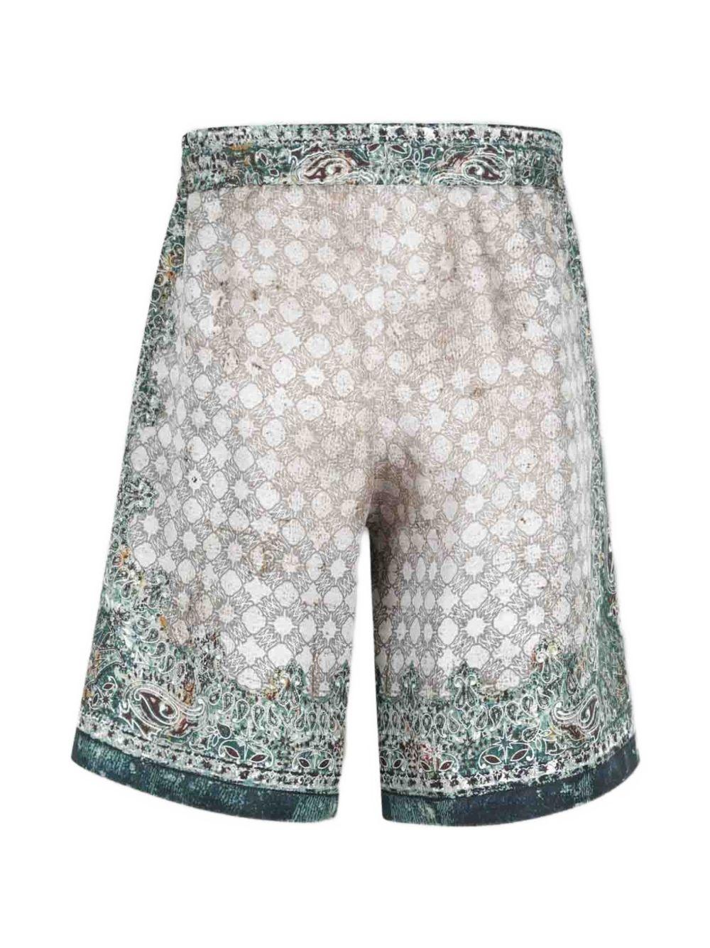 Bandana Shorts AMBMSO1036 900 AMIRI 