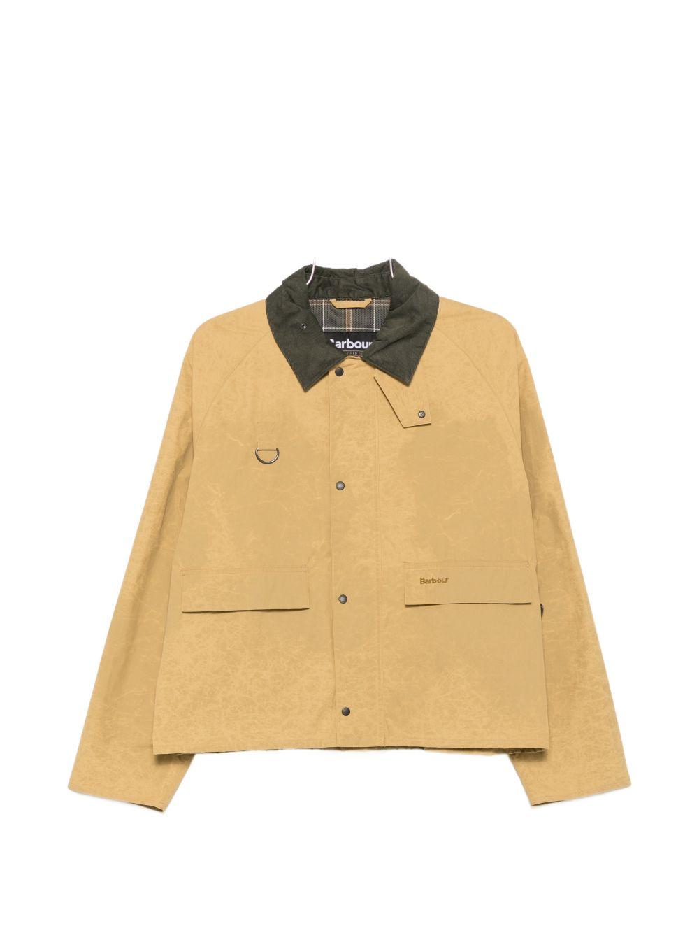 Giacca antipioggia Ripstop Spey MSP0174 YE91 GOLDEN GREEN BARBOUR 