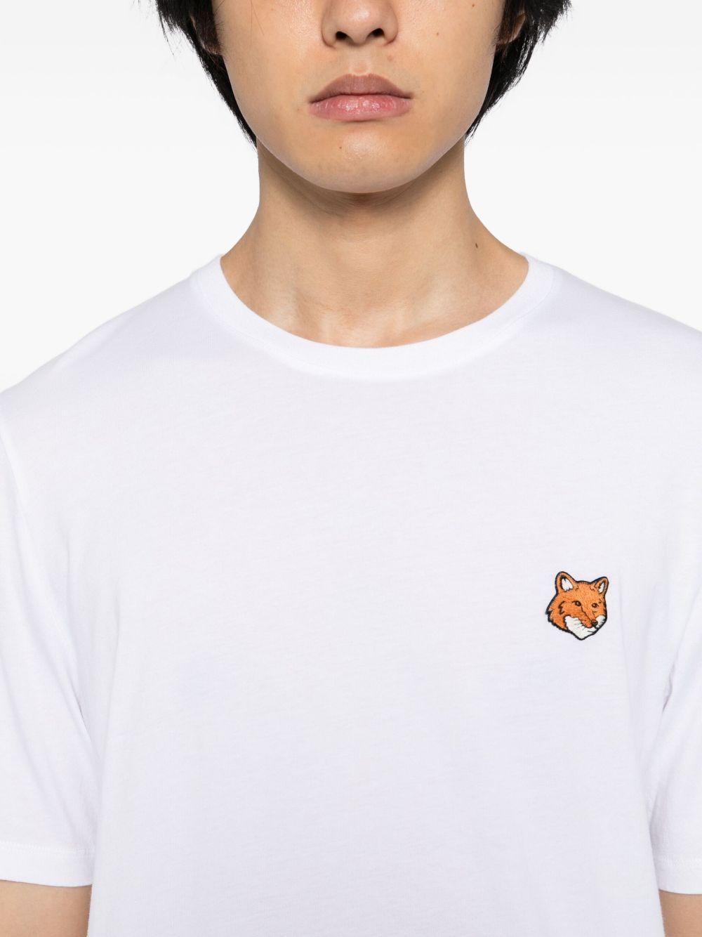 T-shirt a maniche corte PM00107KJ7026 P100 WHITE MAISON KITSUNE 