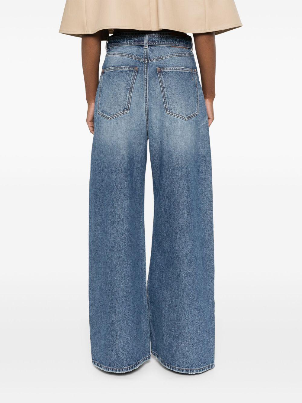 Jeans oversize con cintura PROCIDAMM10733 005 MEDIO VINTAGE SPORTMAX 