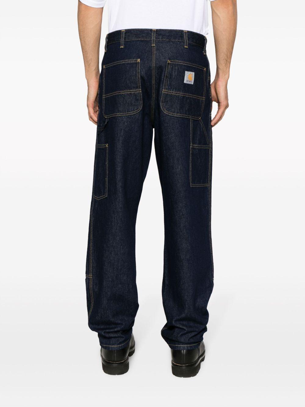 Pantaloni OG Double Knee Pant I032699 0102 BLUE RINSED CARHARTT WIP 