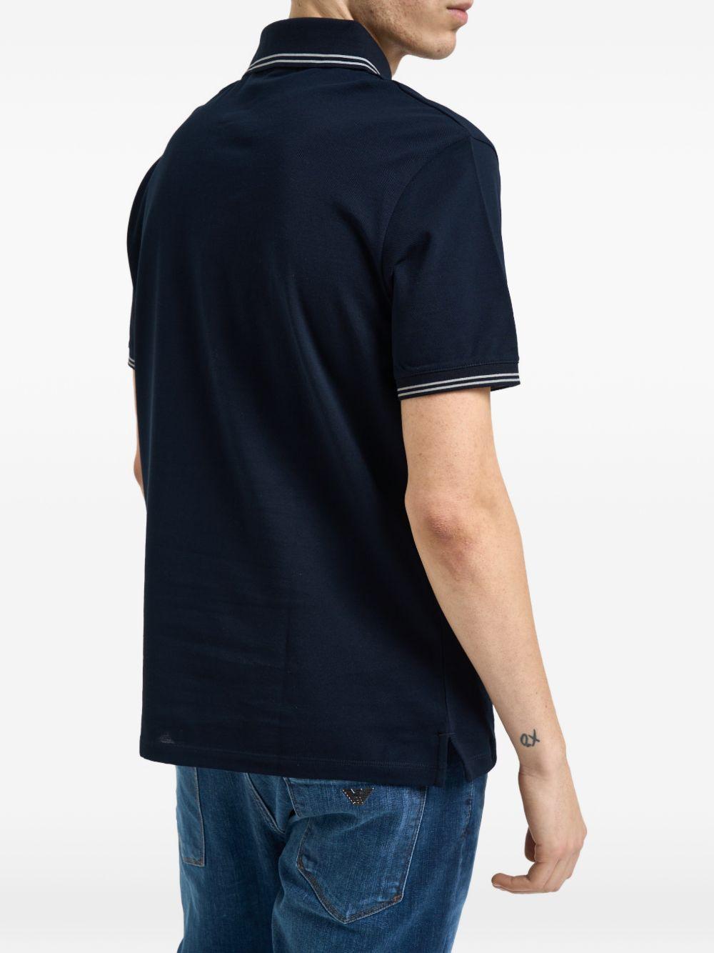 Polo In Jersey Di Cotone Elastan EM005842AF12955 UB118 EMPORIO ARMANI 