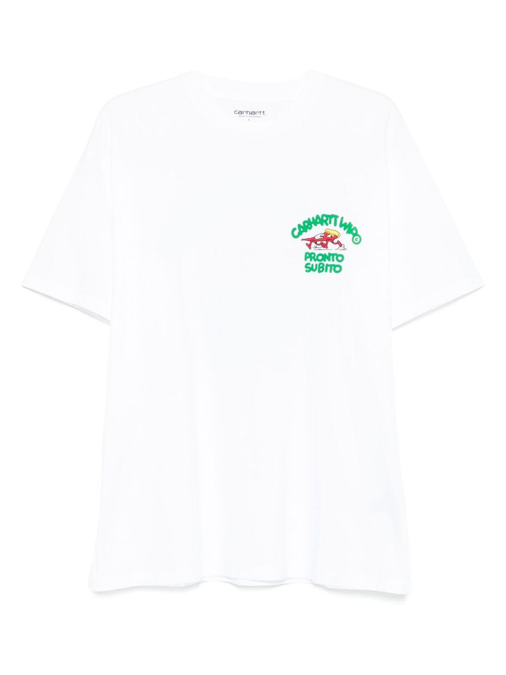 S/S Pronto T-Shirt I035195 02XX WHITE CARHARTT WIP 
