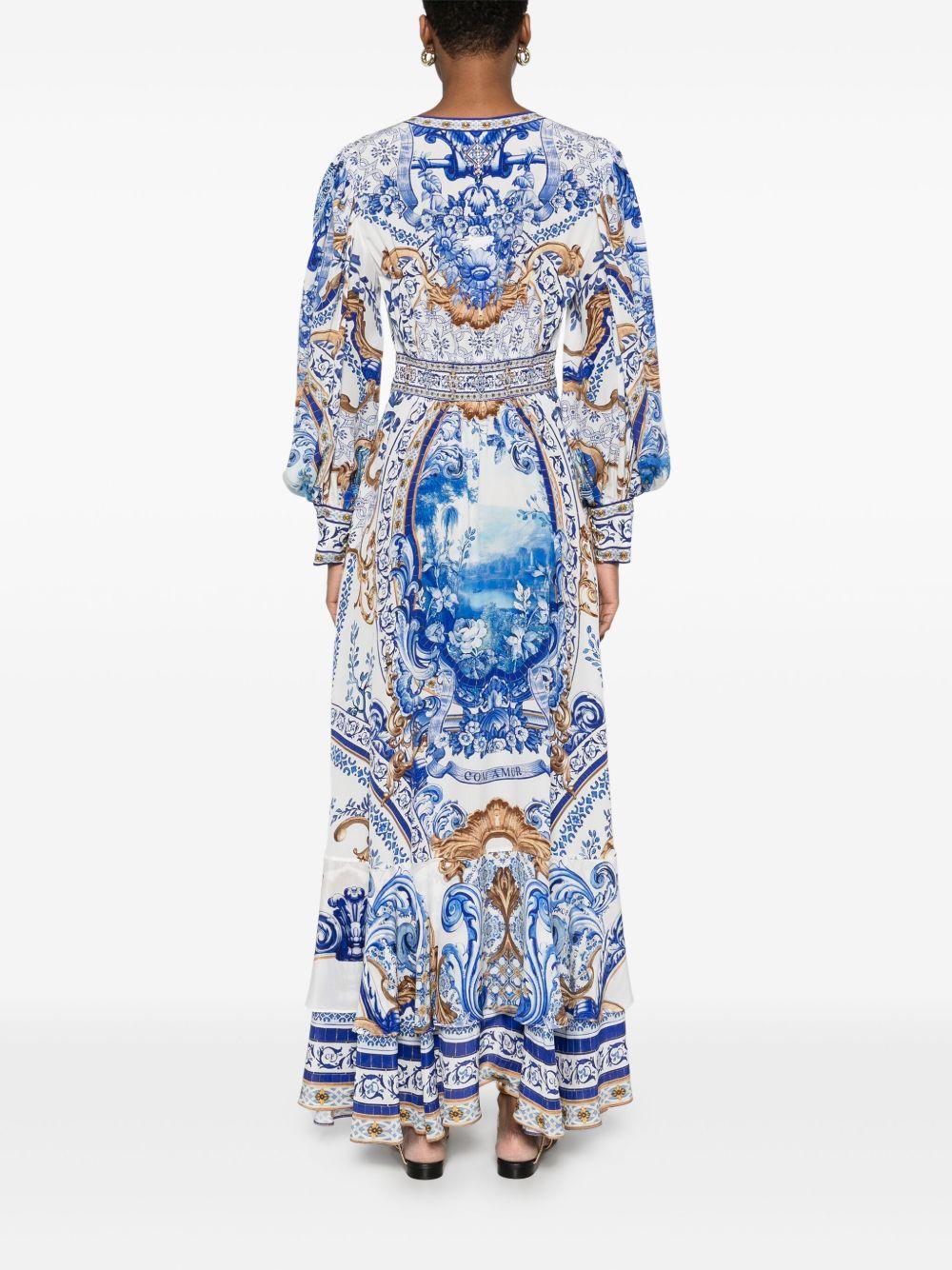 Azul Adventures maxi dress 00033258 AZUL ADVENTURES CAMILLA 