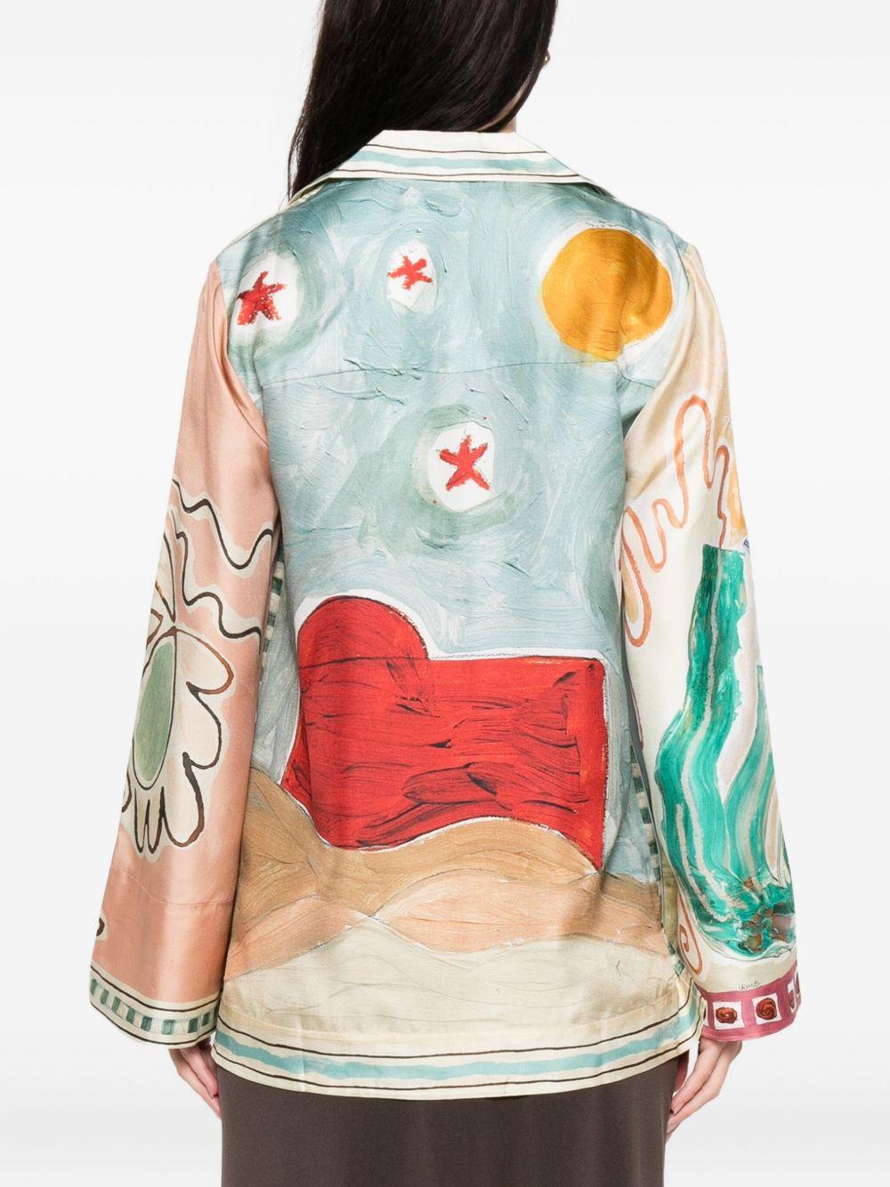 Camicia Michelle in lino 6298T MULTI ALEMAIS 