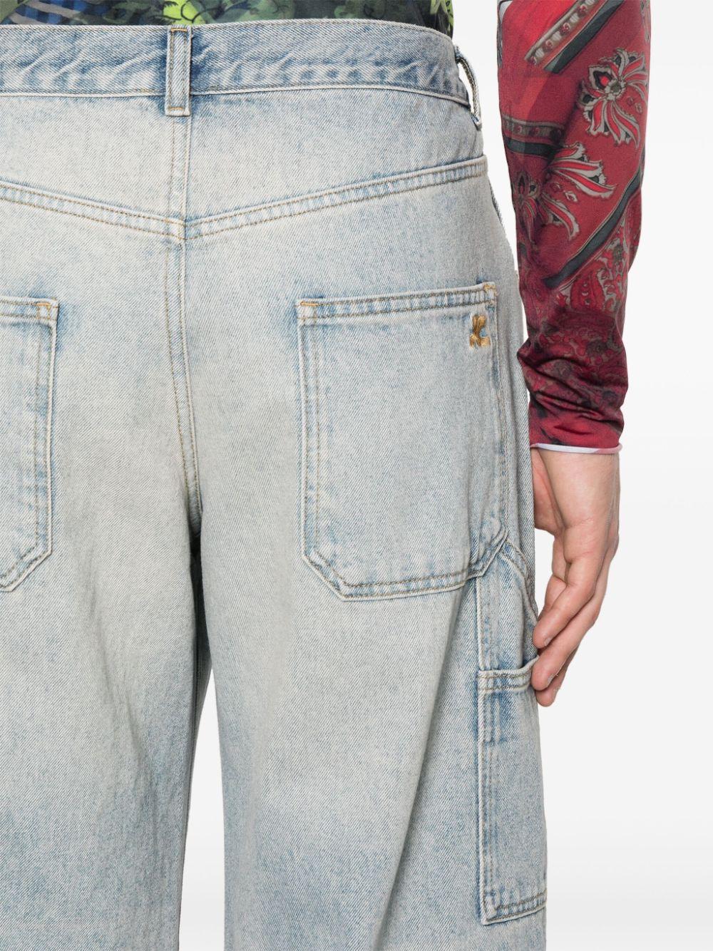  124DPA188DE0016 7011 LIGHT BLUE WASH COURREGES 