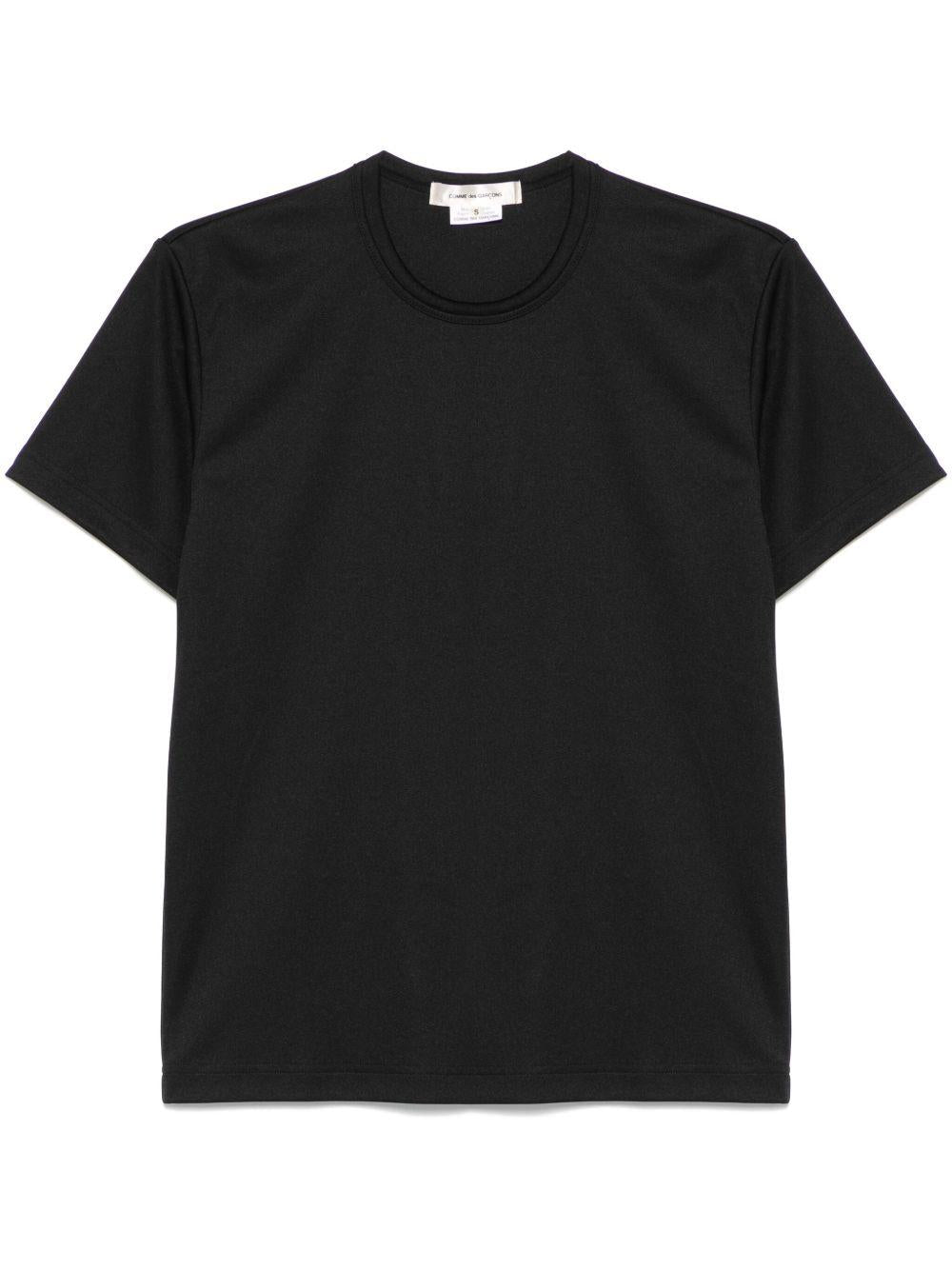 Logo T-shirt GOT002S25 1 BLACK WHITE COMME DES GARCONS 