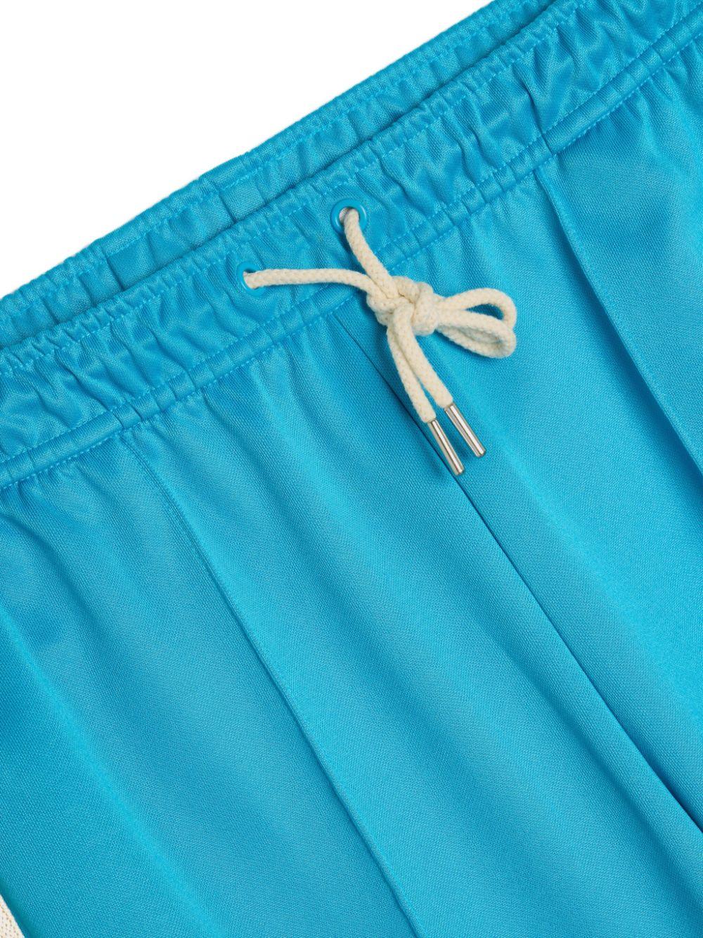 Wales Bonner Track Pants in Shock Cyan JJ2934 LIGHT BLUE ADIDAS X WALES BONNER 