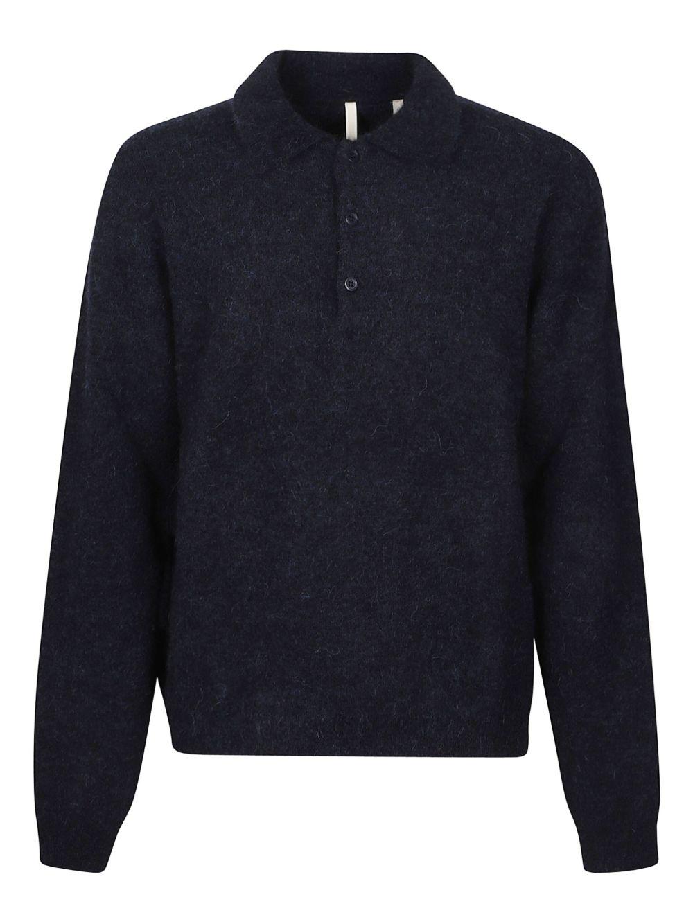 Mohair Polo - Navy<BR/> 3074 200 NAVY SUNFLOWER 