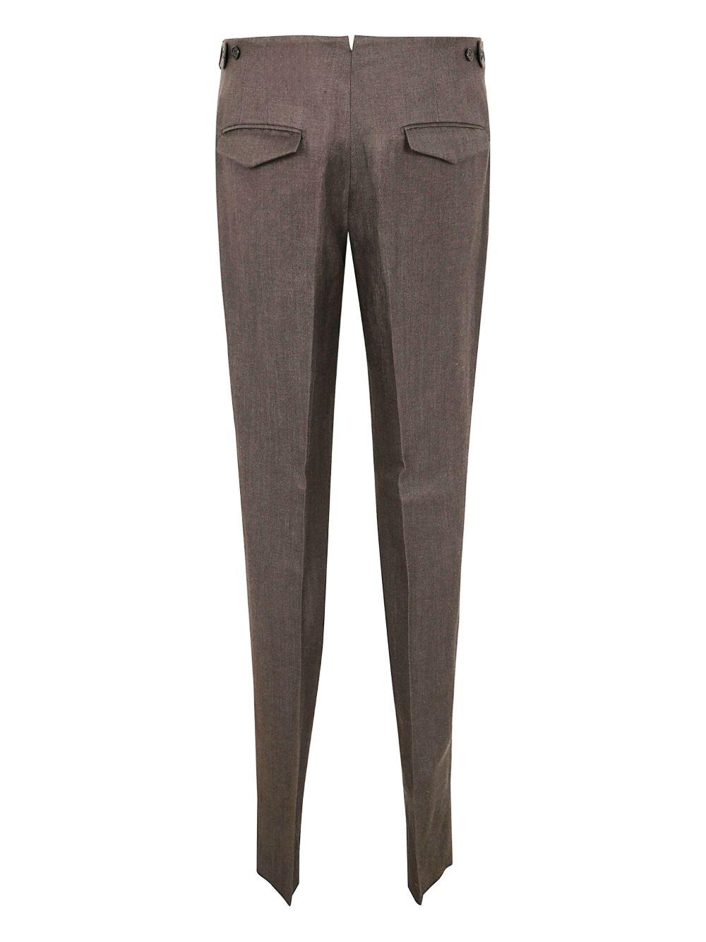 Pantaloni con piega 1T008390440 620 INCOTEX 