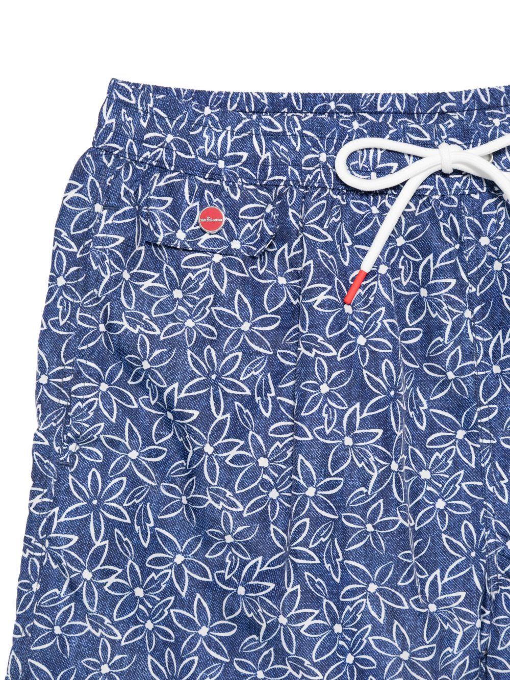 KITON - Boxer da mare corto UCOM010K0743H84009 MULTICOLOUR KITON 