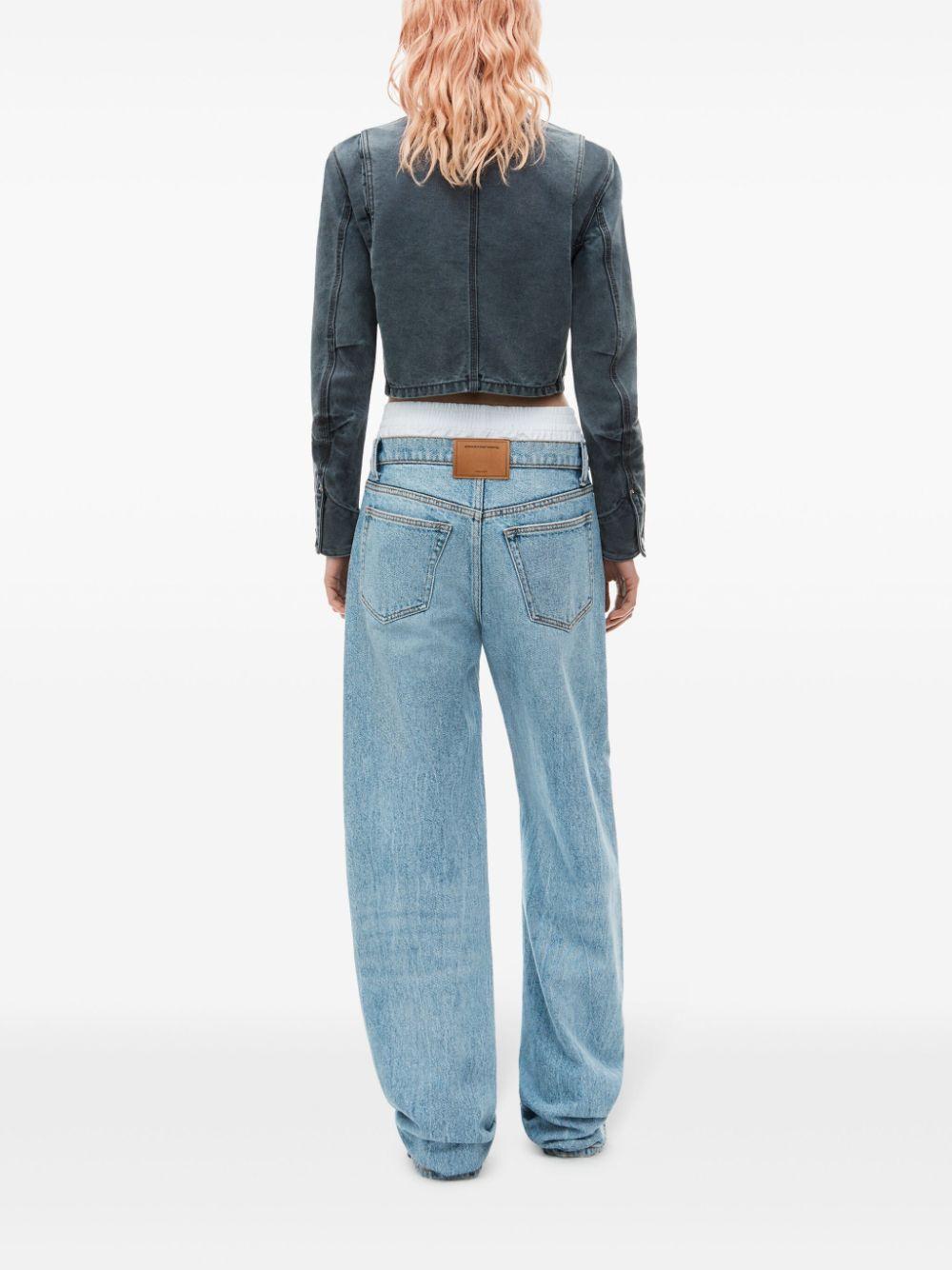  4DC3244402 471A VINTAGE FADED INDIGO ALEXANDER WANG 
