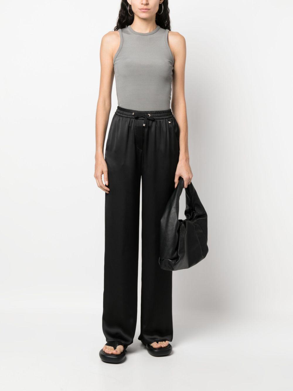 Pantaloni in Raso PT000008D12506 9300 Nero HERNO 