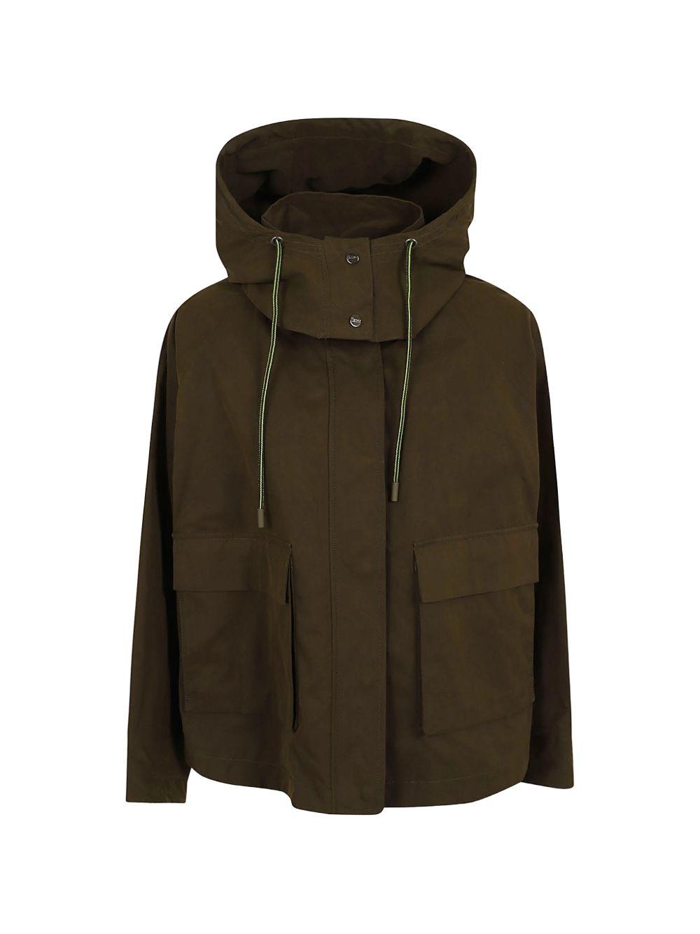 Giacca in First Act PEF GI000396D13314 7740 VERDE MILITARE HERNO 
