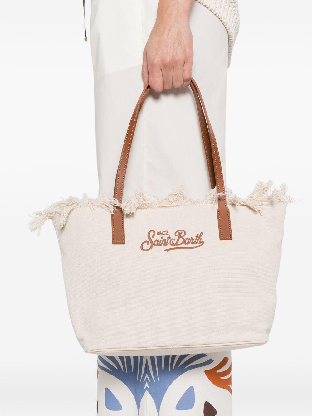 City Bag Fringe CBMF00100302L CANVAS 1018 MC2 SAINT BARTH 
