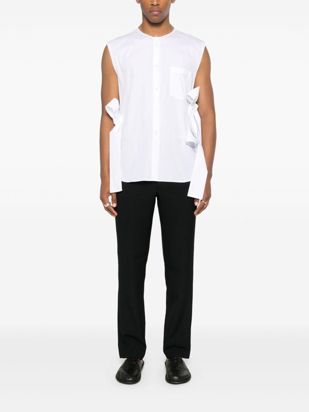 Sleeveless Shirt POB030 2 WHITE COMME DES GARCONS HOMME PLUS 