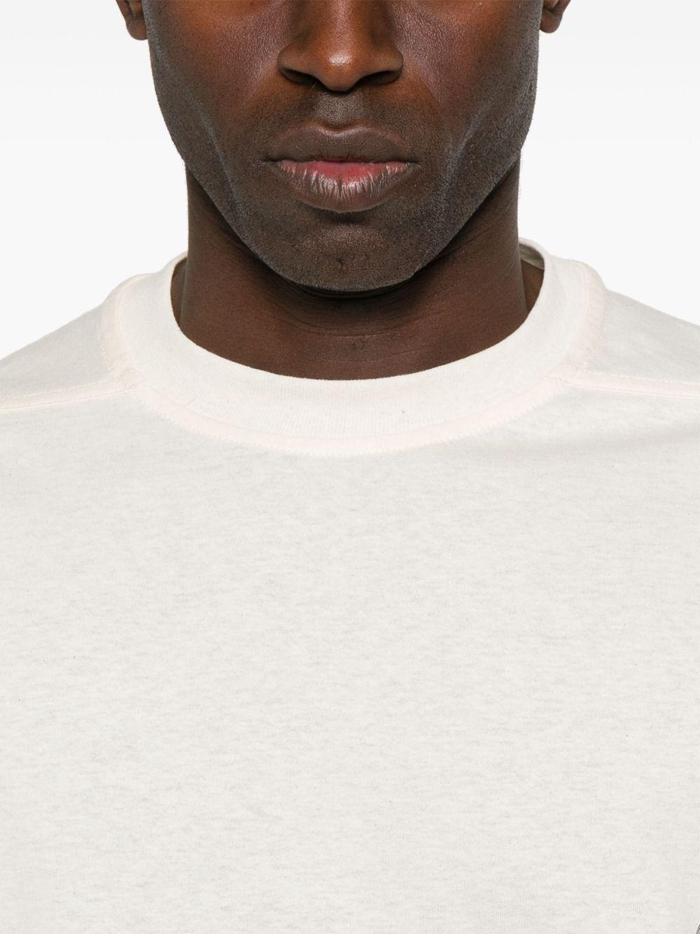 Jumbo T-shirt RR01E5238JNCP3 2109 NATURAL BLACK RICK OWENS 