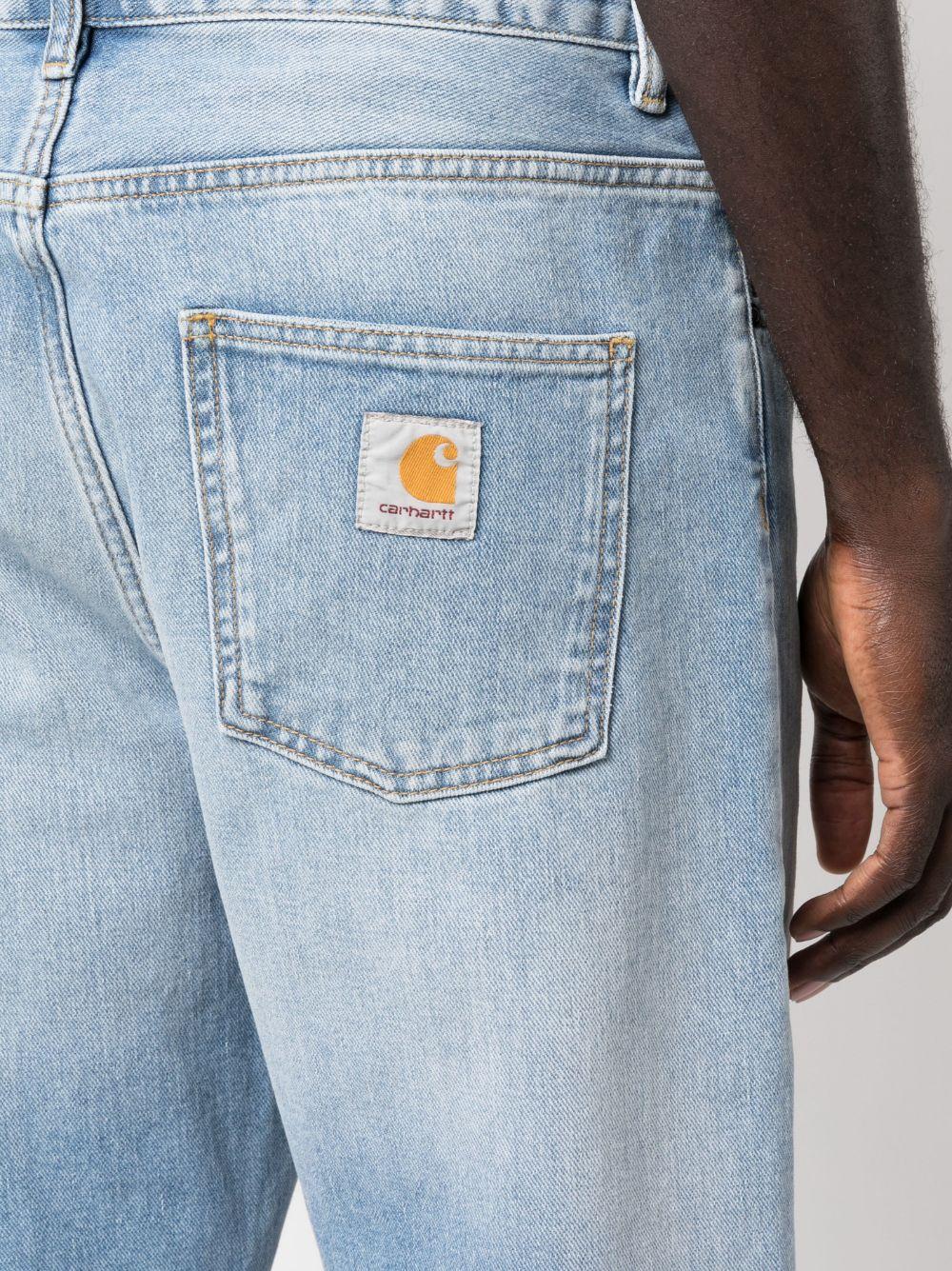 Newel Pant Maitland I029208 01WI BLUE LIGHT USED WASH CARHARTT WIP 