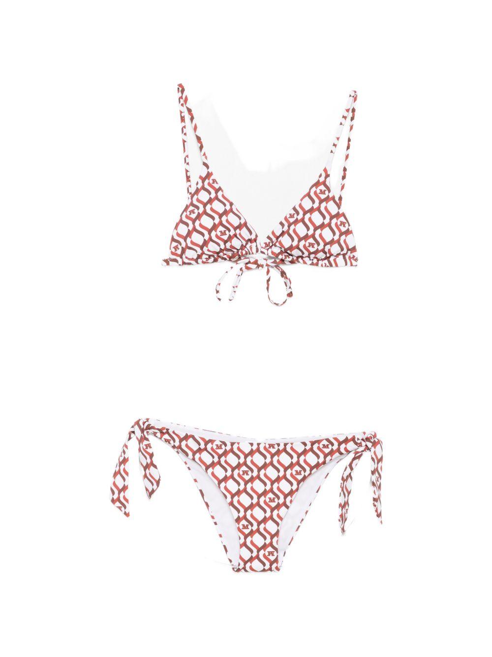 Bikini In Nylon Stretch BCHBAOBAB 001 MONOGRAM MAX MARA 