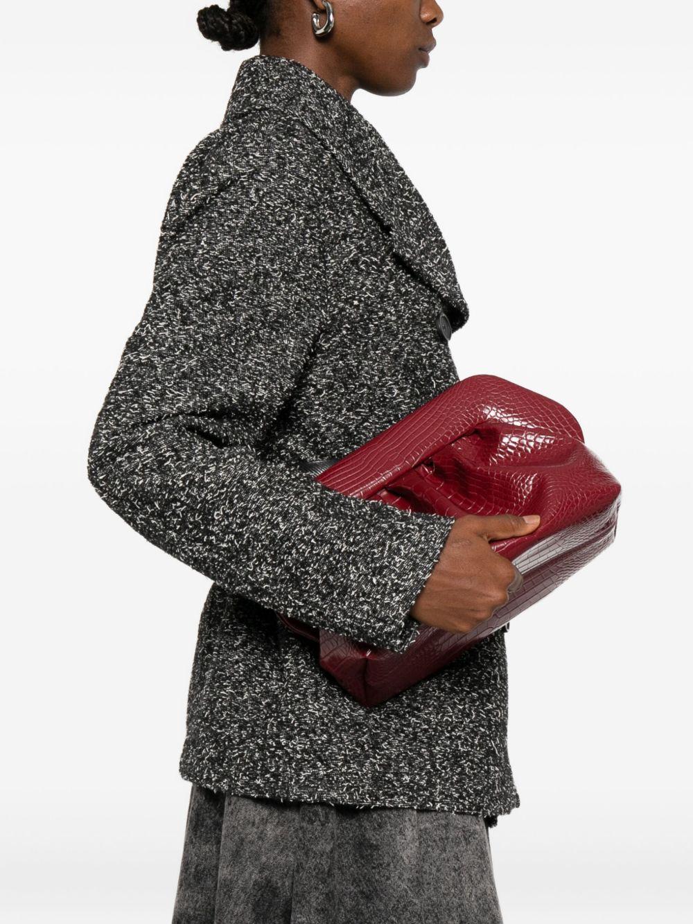 Bios Croco Bag TMFW25BR120 PRUNE THEMOIRE 