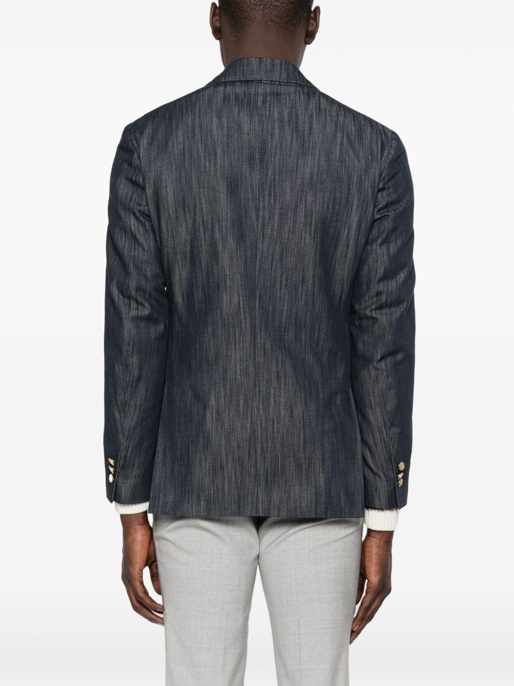 Blazer in Denim ES6202EHESIF64409 830 LARDINI 