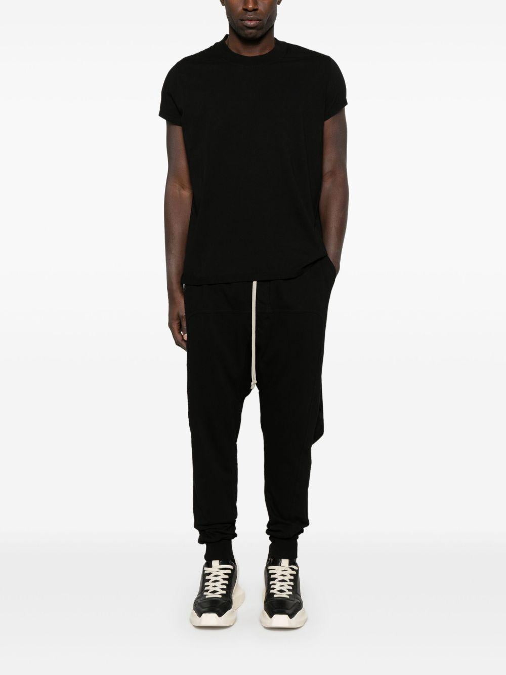 Small Level T-shirt DU01E3258RN 09 BLACK RICK OWENS DRKSHDW 