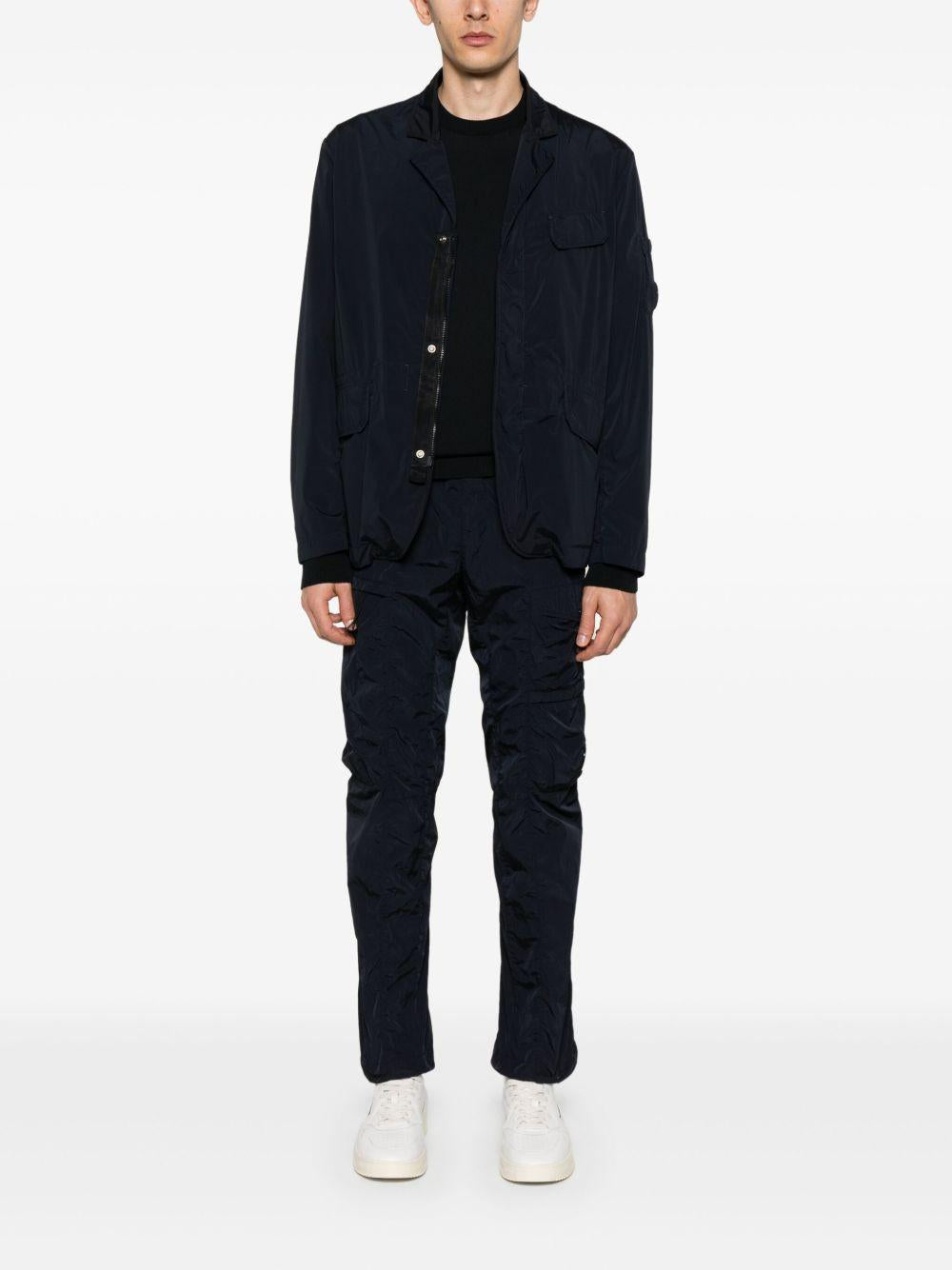 Sea Island Crewneck Lens Knit 18CMKN026A004037A 888 TOTAL ECLIPSE CP COMPANY 