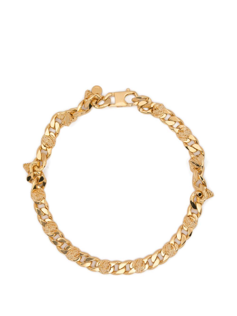 Chain Necklace Studs CRFBJX04 GOLD LEONARDOVALENTINI 