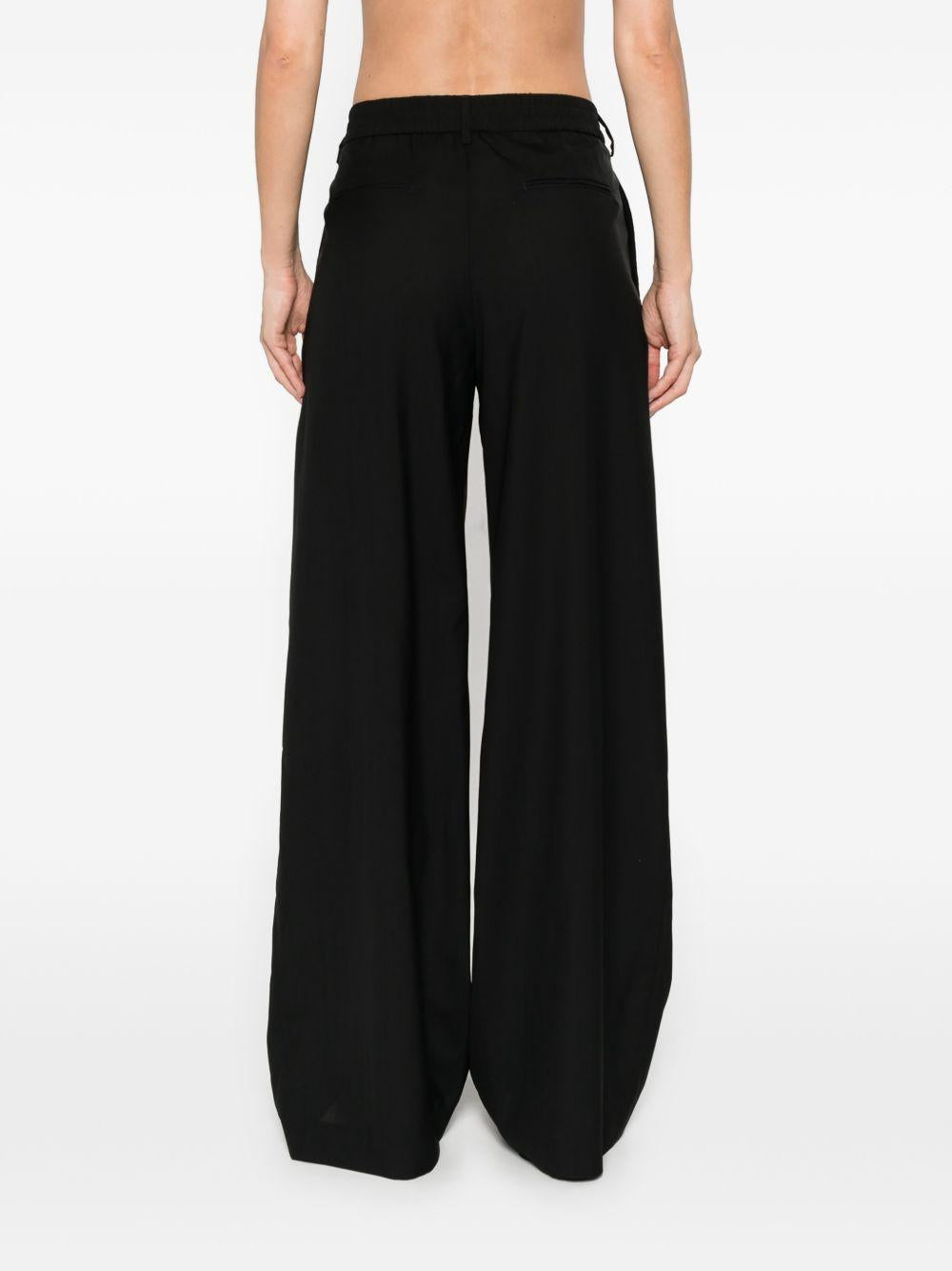 Elasticated-waistband trousers CDVSLRZ00STDZI56 0990 NERO PT TORINO 