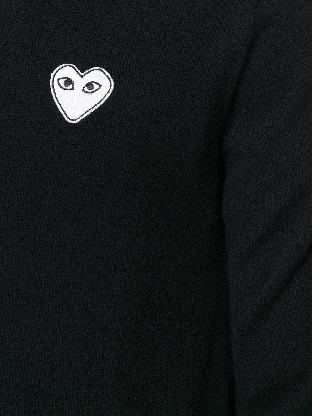  P1N062 1 BLACK COMME DES GARCONS PLAY 