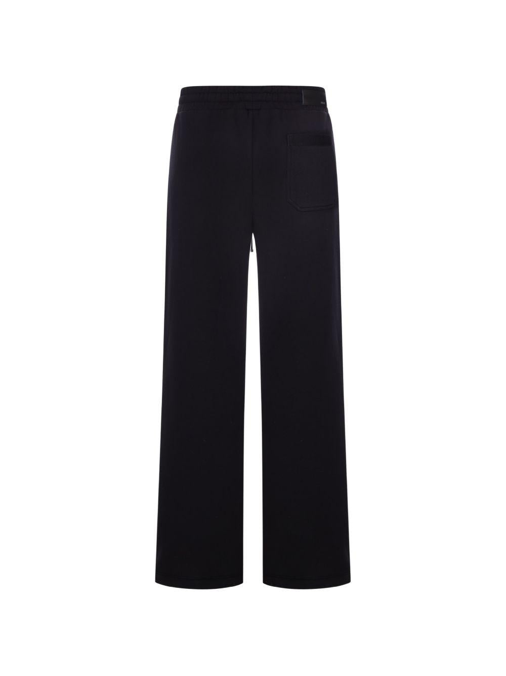 Pantalon de jogging à logo brodé AMBMPA1075 BLACK AMIRI 