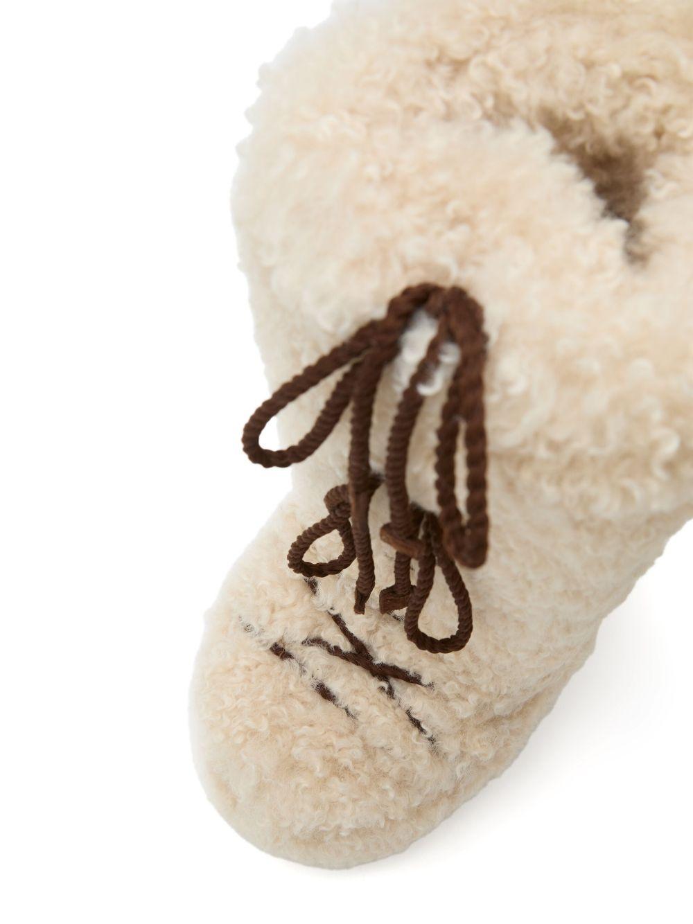 Icon Curly Extra Écru Boots 80D1403070 L007 ECRU MOON BOOT 