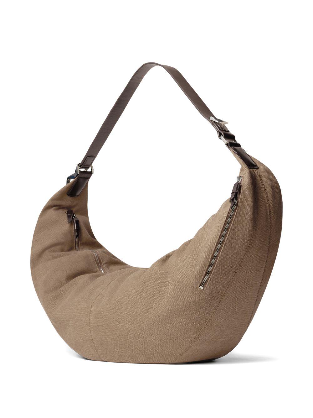 XL Quiver Clip Bag in Heavy Cotton Canvas BG0202LF1400 BG003 SISAL LEMAIRE 