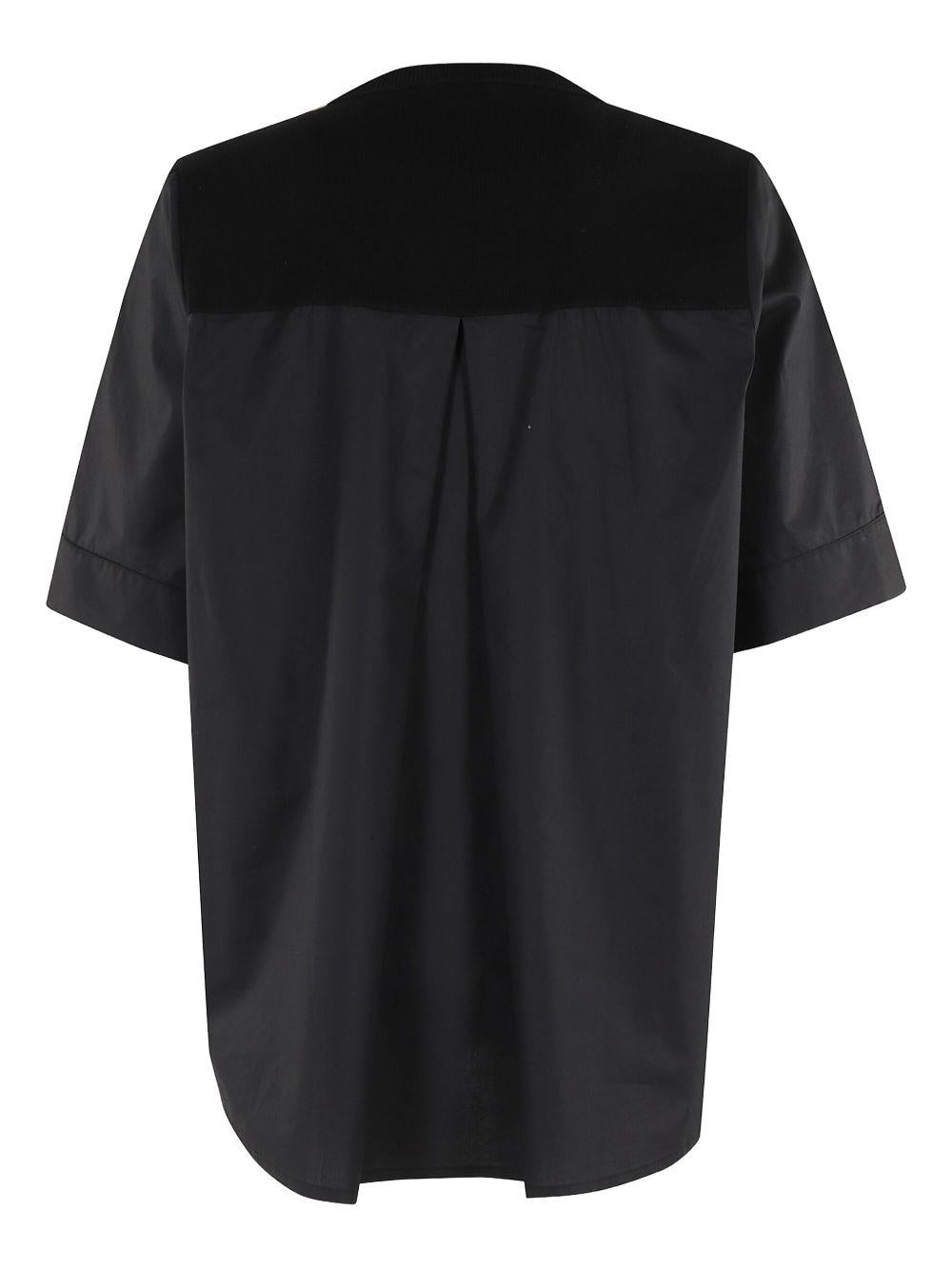 Blusa a righe B47021 02 NERO NATURAL ROBERTO COLLINA 