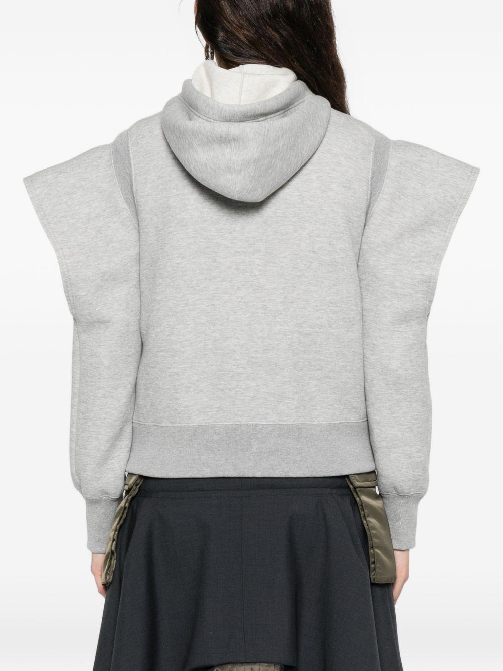 Sponge Sweat Hoodie 2608345 376 LIGHT GREY SACAI 