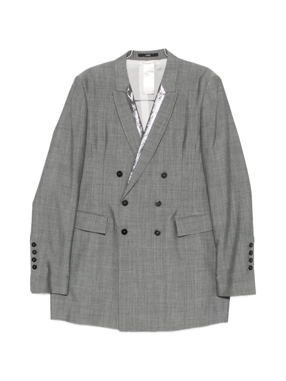 Blazer N°44L in Tela Mohair Tux SS26N44L TELA MOHAIR GRIGIA SAPIO 
