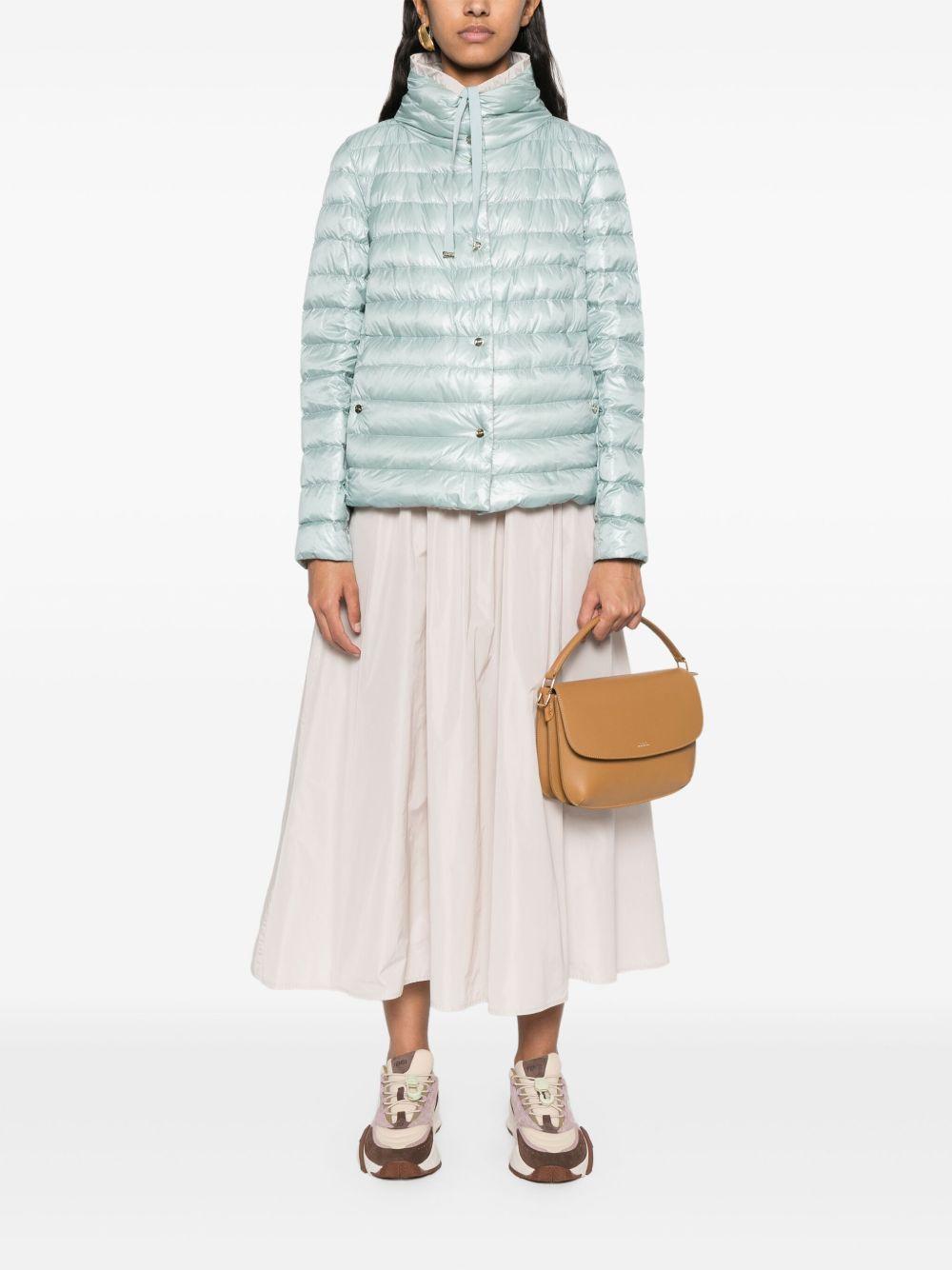 Cappa Reversibile in Nylon Ultralight PI001846D12017Z 9094 Azzurro/Ghiaccio HERNO 