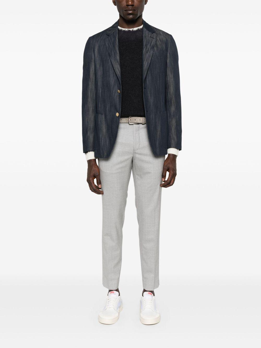 Blazer in Denim ES6202EHESIF64409 830 LARDINI 