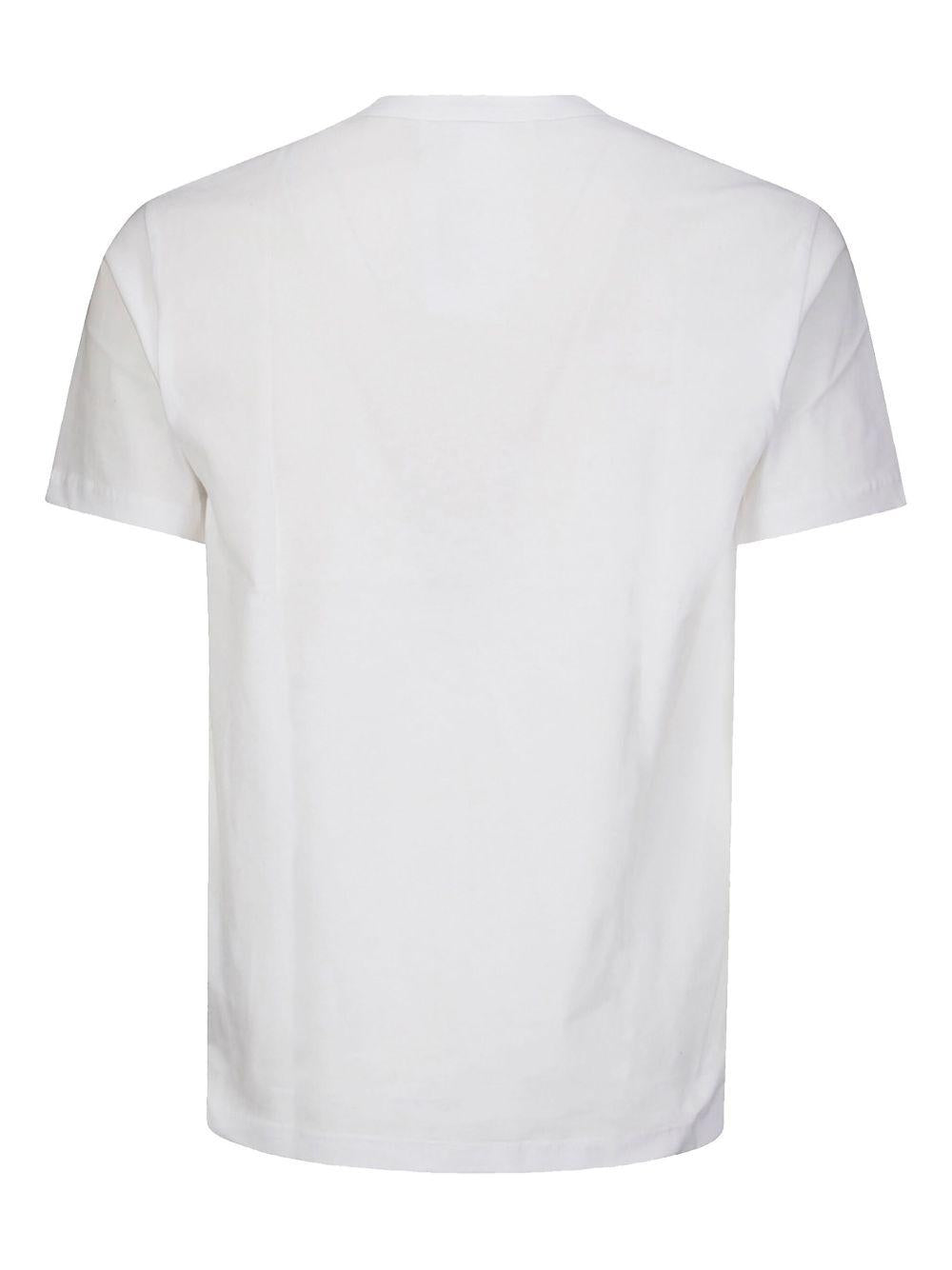 Men's Logo T-Shirt FOT026S25 3 WHITE COMME DES GARCONS SHIRT 