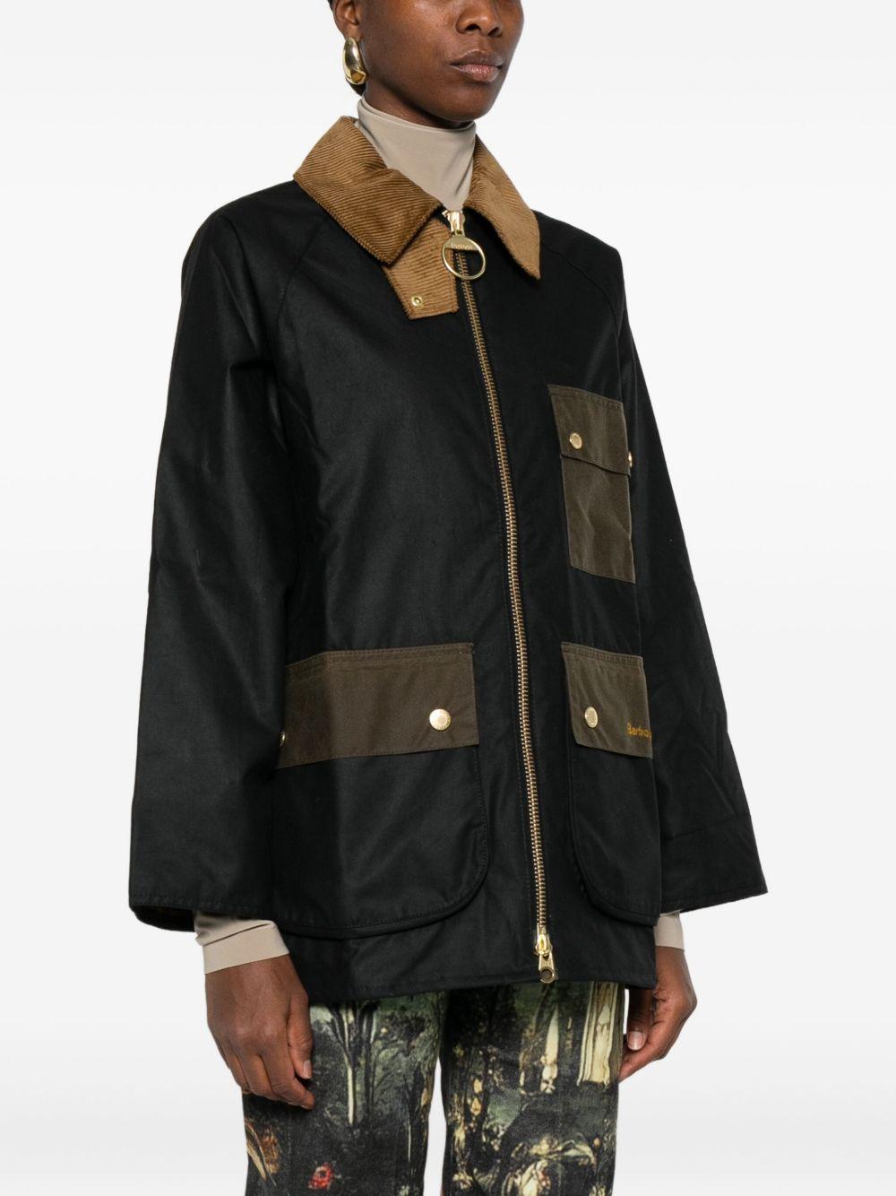 Giacca Cerata Luella LWX1483LWX BK71 BLACK CLASSIC TARTAN BARBOUR 