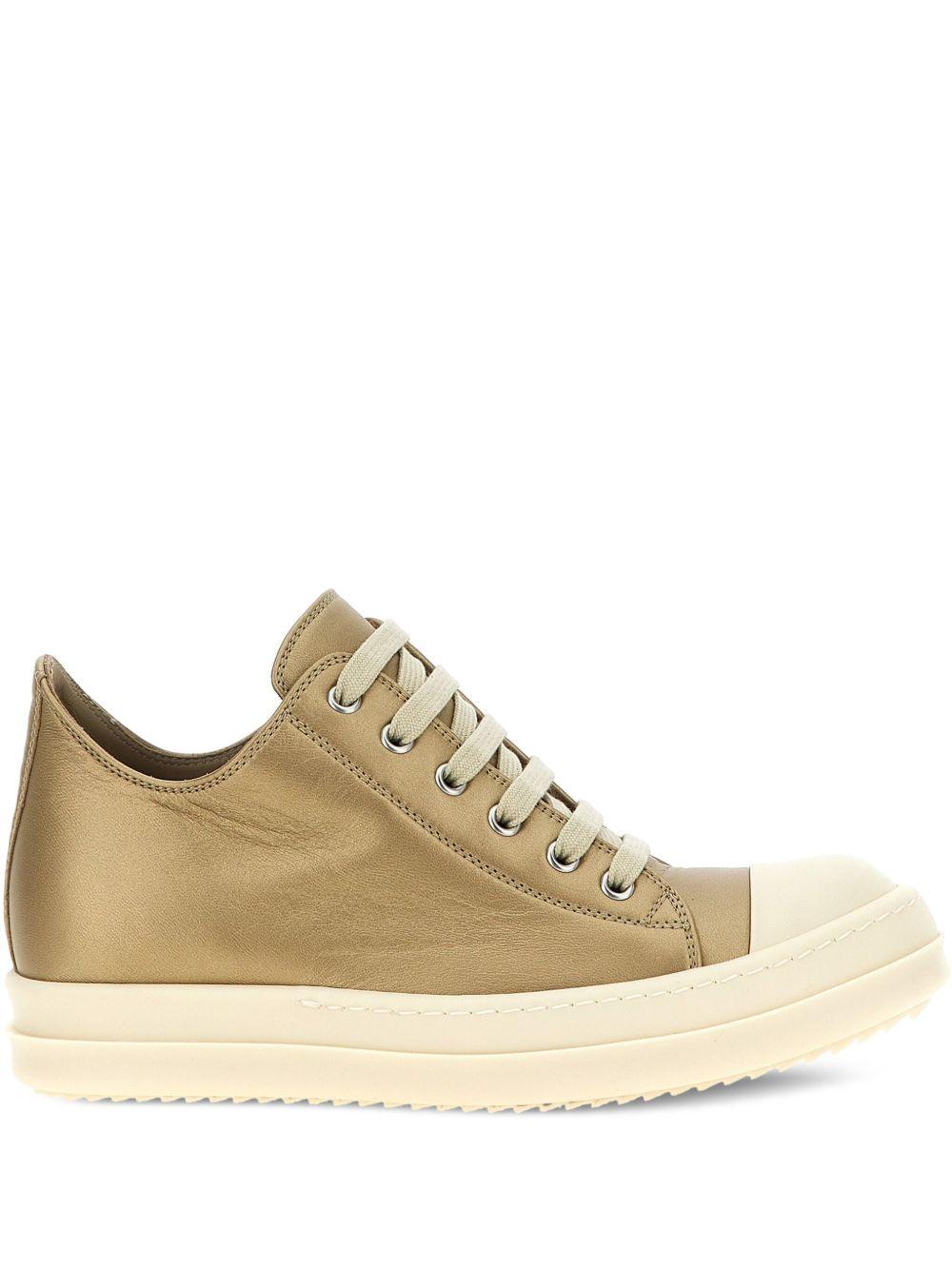 Low Sneakers RO01E7891LLPM 0211 GOLD MILK RICK OWENS 