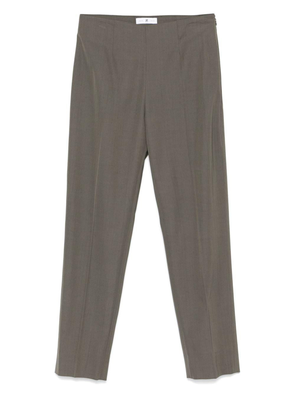 Pantaloni crop CDVSGIZ00STDFT34 0445 MILITARE PT TORINO 