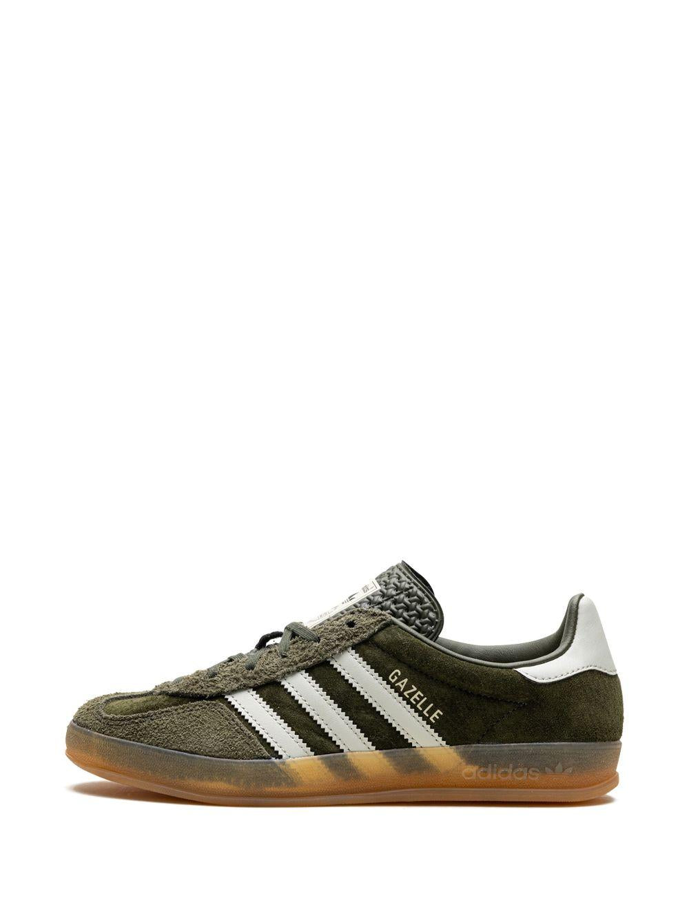 Gazzelle Indoor Sneakers JI3899 GREEN ADIDAS ORIGINALS 